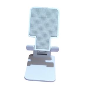 Adjustable White Foldable Phone Stand 📱
